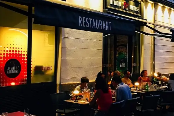 Salle du restaurant La Vache Nantaise